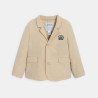 Veste chic coton et lin beige bébé garçon Veste chic coton et lin beige bébé garçon