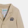 Veste chic coton et lin beige bébé garçon Veste chic coton et lin beige bébé garçon