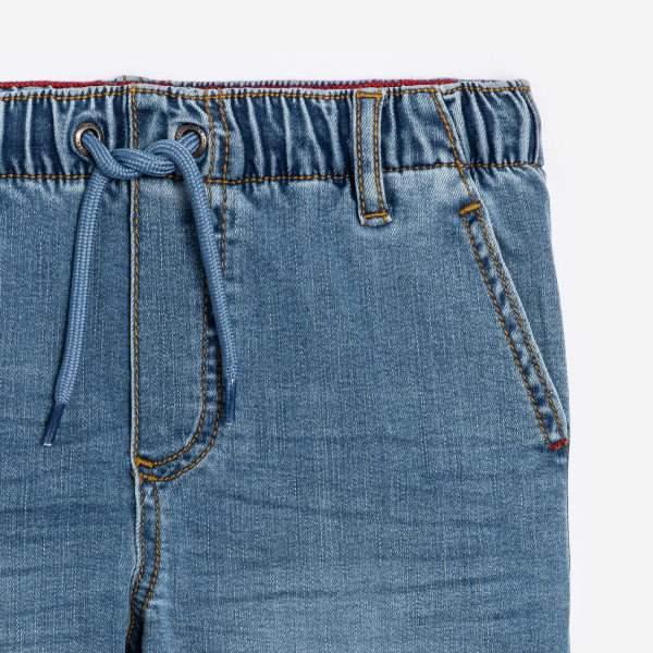 Jean cargo bleu Garçon Jean cargo bleu Garçon