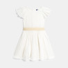 Robe de cérémonie blanc irisé Fille Robe de cérémonie blanc irisé Fille