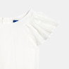 Robe de cérémonie blanc irisé Fille Robe de cérémonie blanc irisé Fille