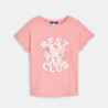 T-shirt manches courtes à sequins rose Fille T-shirt manches courtes à sequins rose Fille