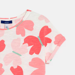 T-shirt imprimé papillon...