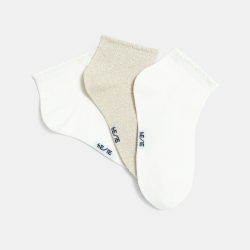 Socquettes chics (lot de 3)...