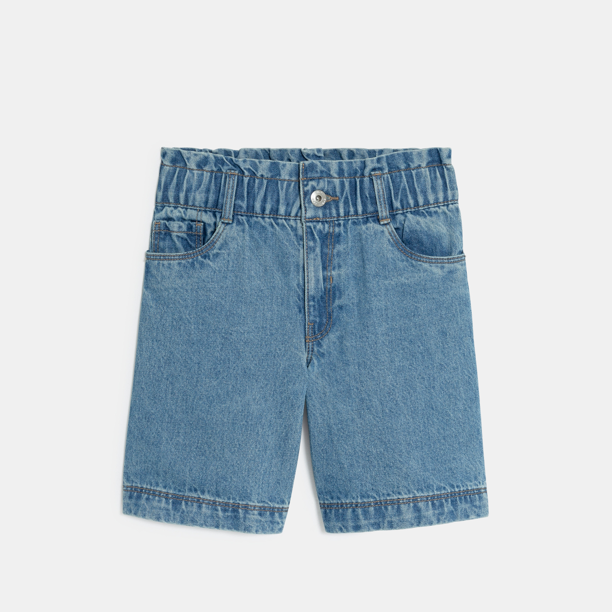 Bermuda en jean bleu Fille Bermuda en jean bleu Fille