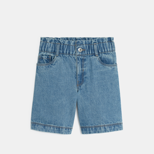 Bermuda en jean bleu Fille Bermuda en jean bleu Fille