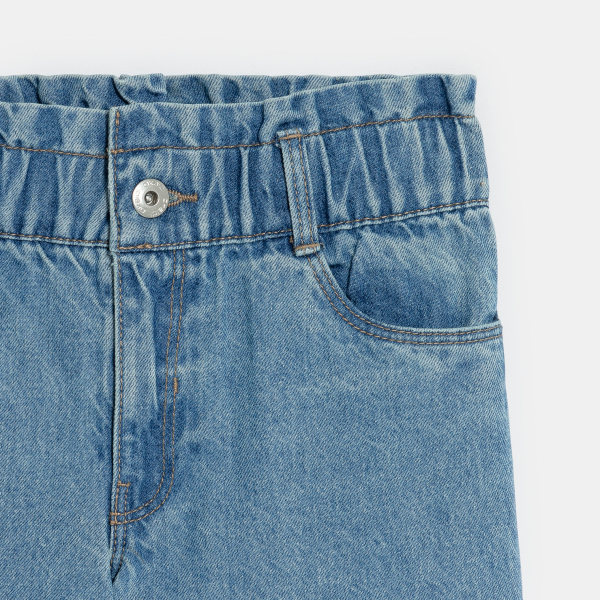 Bermuda en jean bleu Fille Bermuda en jean bleu Fille