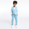 Veston en toile Couleur bleu Garçon