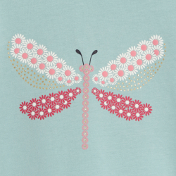T-shirt libellule en relief...