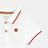 Polo maille piquée blanc bébé garçon Polo maille piquée blanc bébé garçon