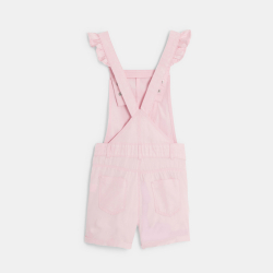Salopette-short en lyocell...