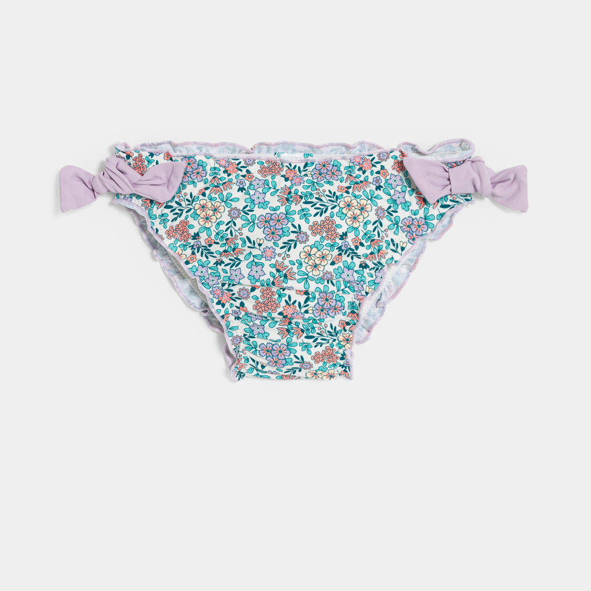 Baby girl's floral printed swim pants Baby girl's floral printed swim pants