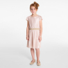 Robe plissée irisée rose fille Robe plissée irisée rose fille