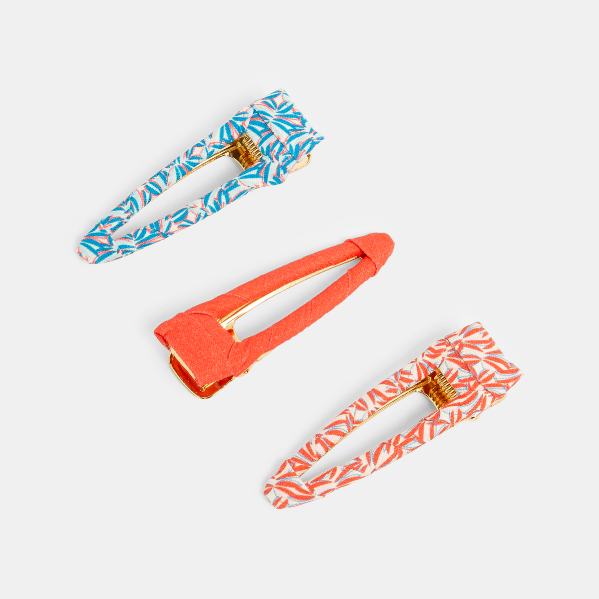 Barrettes clic-clac fantaisie (lot de 3) Barrettes clic-clac fantaisie (lot de 3)