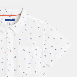 Chemise manches courtes...