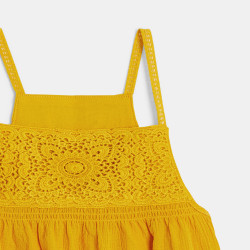Robe à bretelles détail...