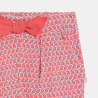 Pantalon imprimé graphique taille élastique rose bébé fille Pantalon imprimé graphique taille élastique rose bébé fille