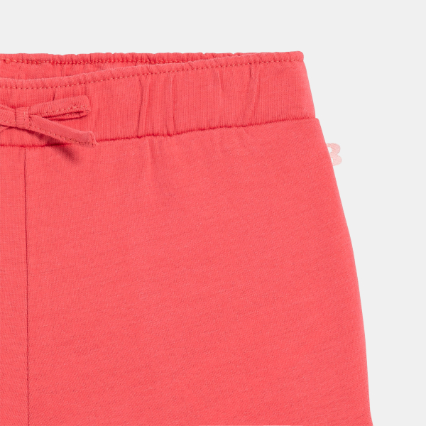 Short en molleton léger rose foncé bébé fille Short en molleton léger rose foncé bébé fille