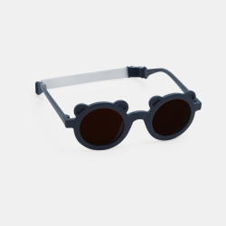 Lunettes de soleil ours bleu bébé garçon