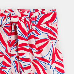 Pantalon large imprimé...
