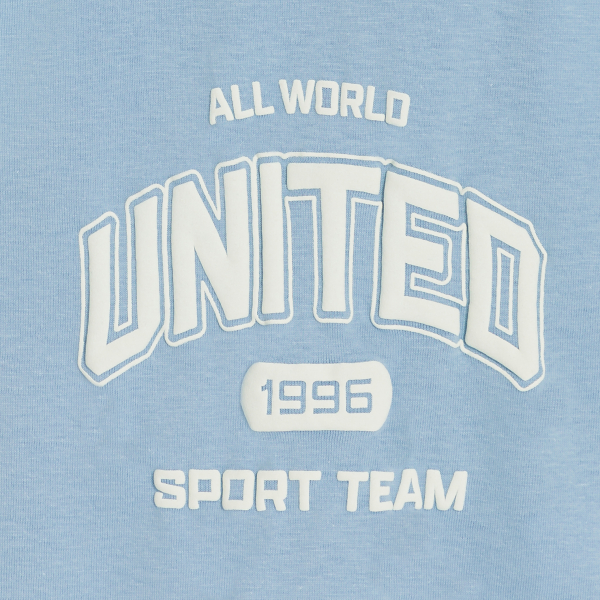 Débardeur sport team bleu ciel Fille Débardeur sport team bleu ciel Fille