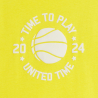 Boy's yellow sportwear vest stop with motif Boy's yellow sportwear vest stop with motif