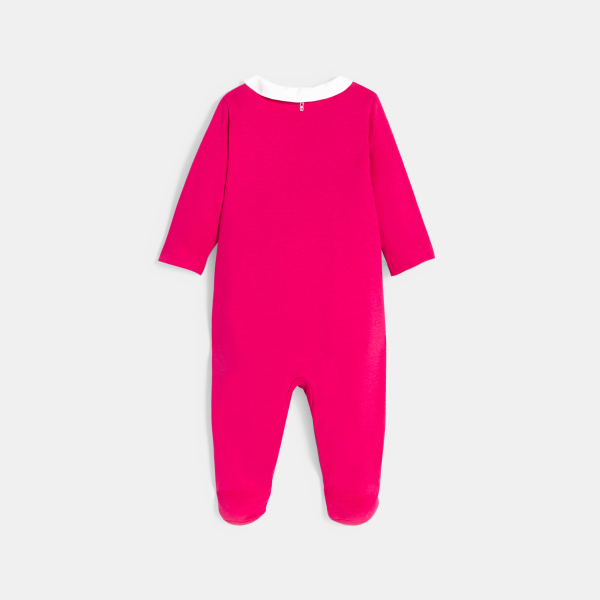 Dors-bien interlock fraise rose bébé fille Dors-bien interlock fraise rose bébé fille
