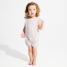Combi courte volantée rose bébé fille (lot de 2) Combi courte volantée rose bébé fille (lot de 2)