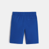 Boy's blue fleece Bermuda shorts Boy's blue fleece Bermuda shorts