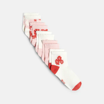Patterned trainer socks (set of 5)