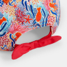 Casquette imprimée motif corail rose Fille Casquette imprimée motif corail rose Fille