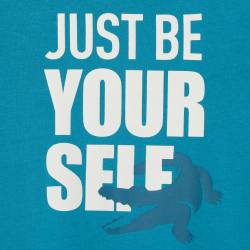 Boy's blue slogan vest top