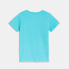 T-shirt basique manches courtes bleu garçon T-shirt basique manches courtes bleu garçon