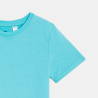 T-shirt basique manches courtes bleu garçon T-shirt basique manches courtes bleu garçon