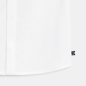 Chic solid colour blouse