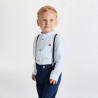 Chemise oxford bleu clair bébé garçon Chemise oxford bleu clair bébé garçon