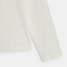 T-shirt with rolled collar T-shirt with rolled collar